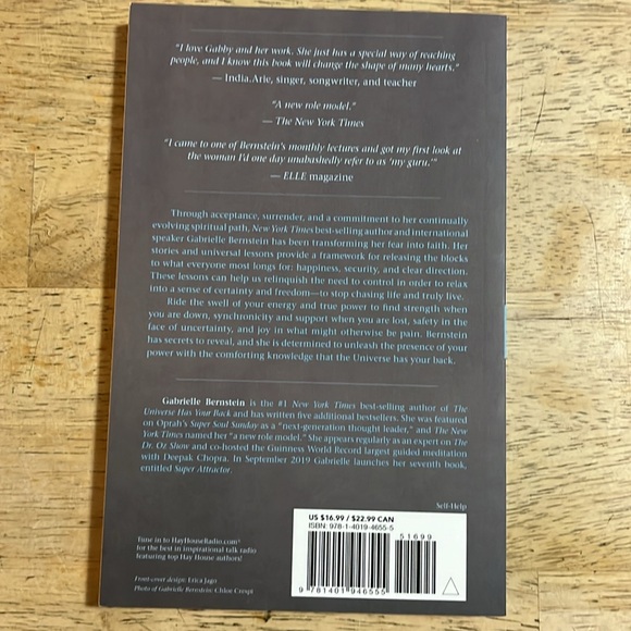 The Universe Has Your Back by Gabrielle Bernstein - Picture 2 of 4